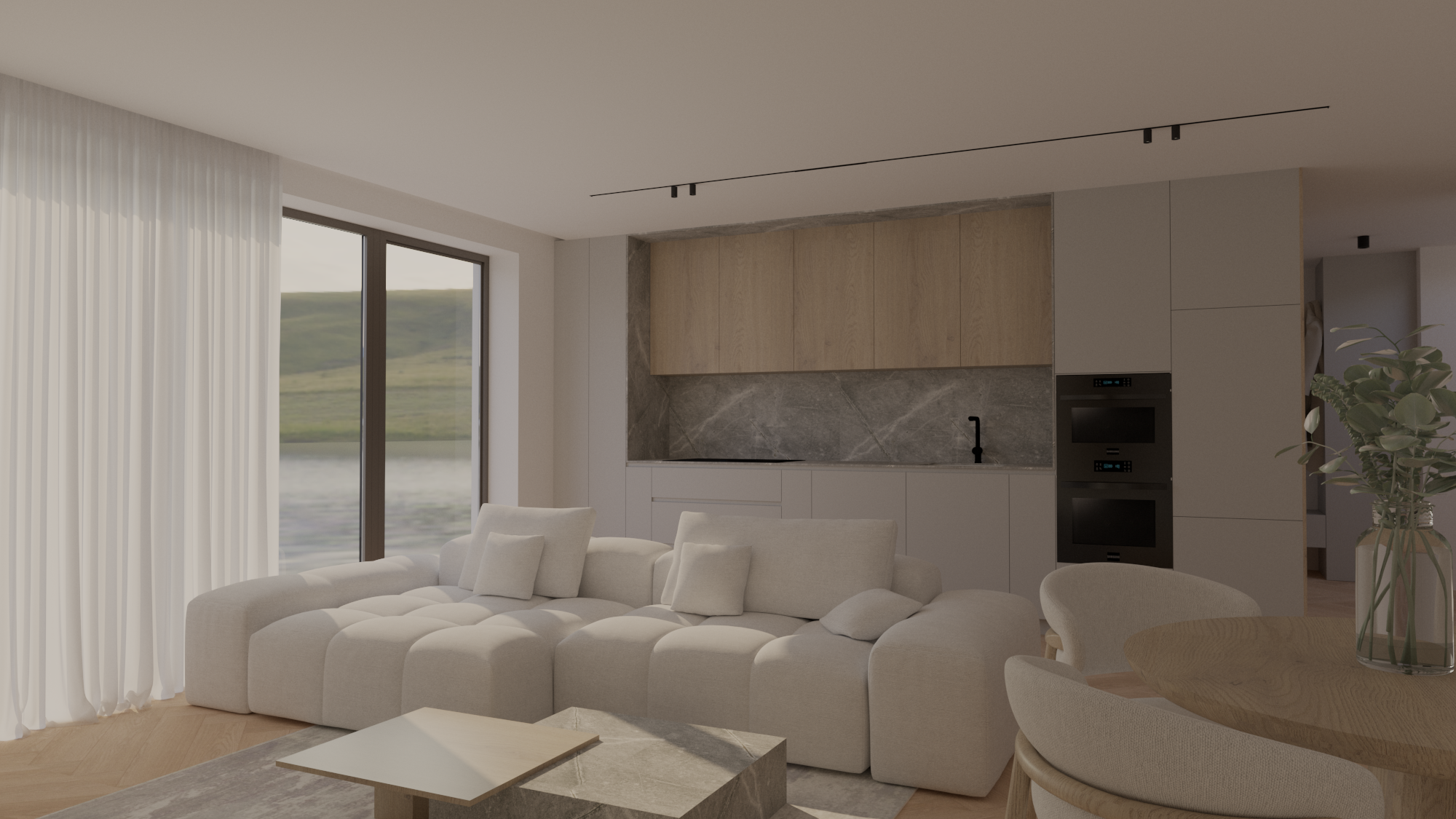 2-izbový apartmán Floor Plan